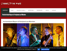 Tablet Screenshot of connection-five.de